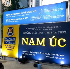 Báo giá thi công làm bảng hiệu giá rẻ mới nhất 2025