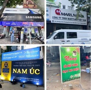Làm bảng hiệu quảng cáo Quận 12 - Thạnh Lộc 27, Phường An Phú Đông