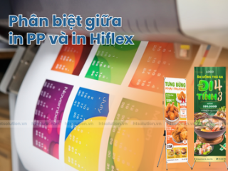 Phân biệt giữa in PP và in Hiflex