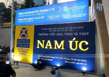 Báo giá thi công làm bảng hiệu giá rẻ mới nhất 2025