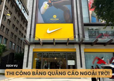 Thi công bảng quảng cáo ngoài trời