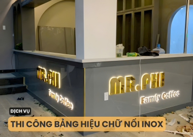 Biển quảng cáo mica