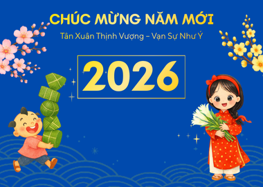 20+ Mẫu Backdrop, Background Tết Bính Ngọ 2026 độc đáo