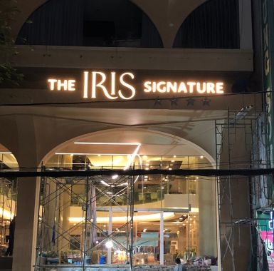 Bộ chữ inox THE IRIS SIGNATURE