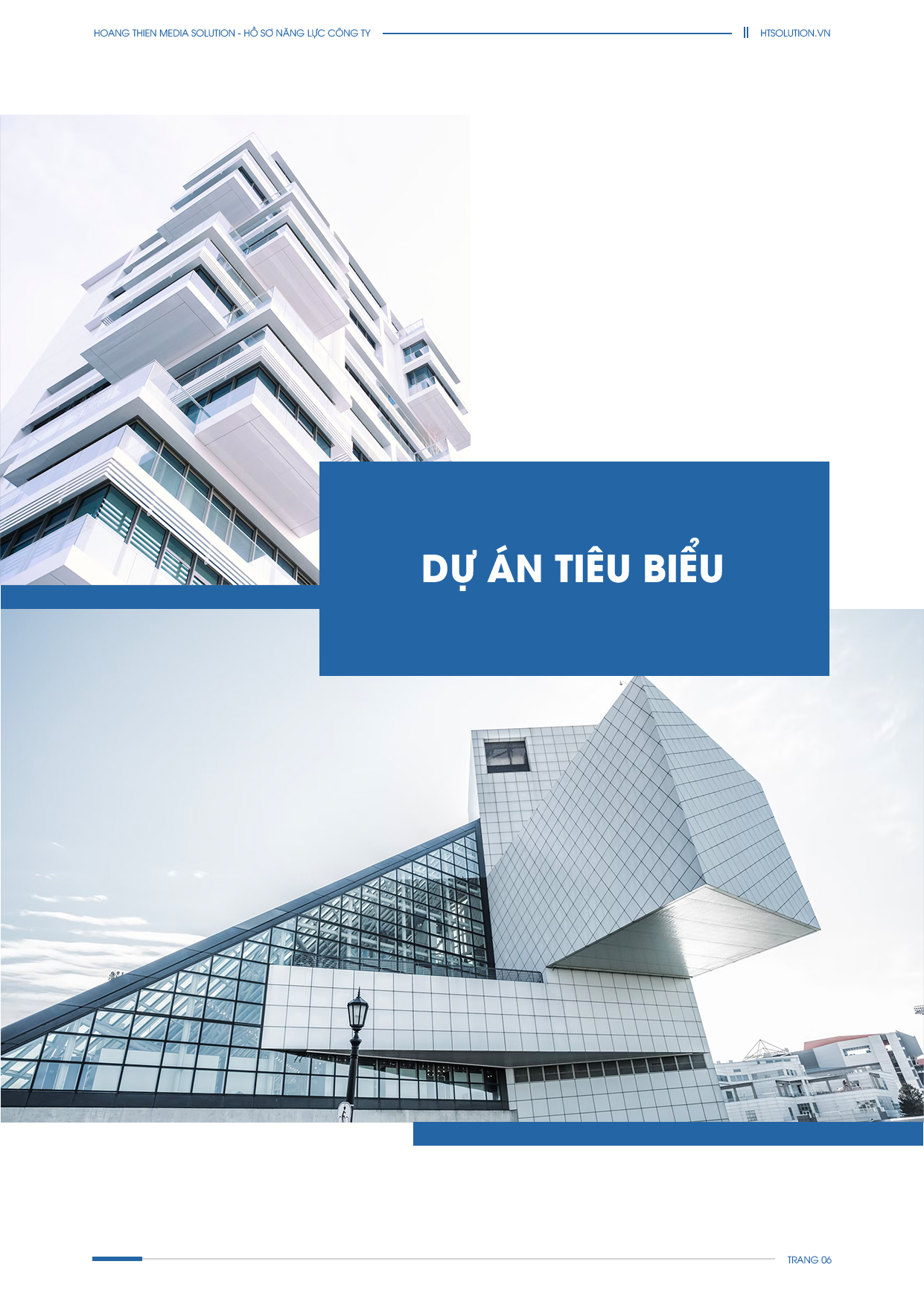 dự án tiêu biểu hoàng thiện