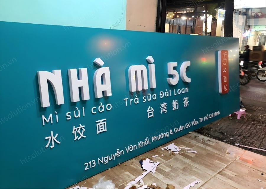 bảng hiệu quảng cáo alu