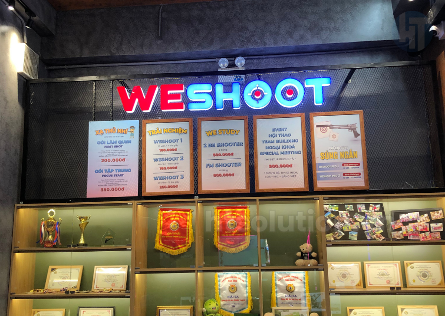 bộ chữ alu đèn led