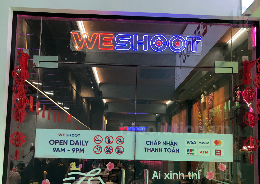 bộ chữ logo dây led