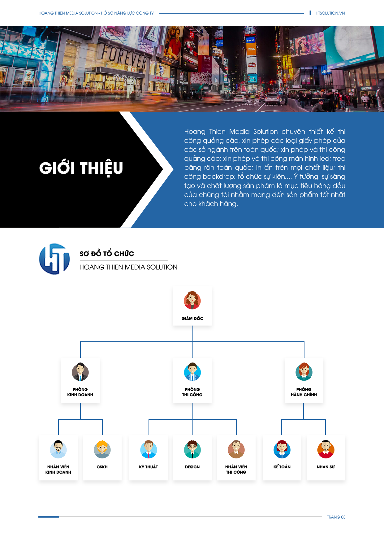 giới thiệu về hoàng thiện