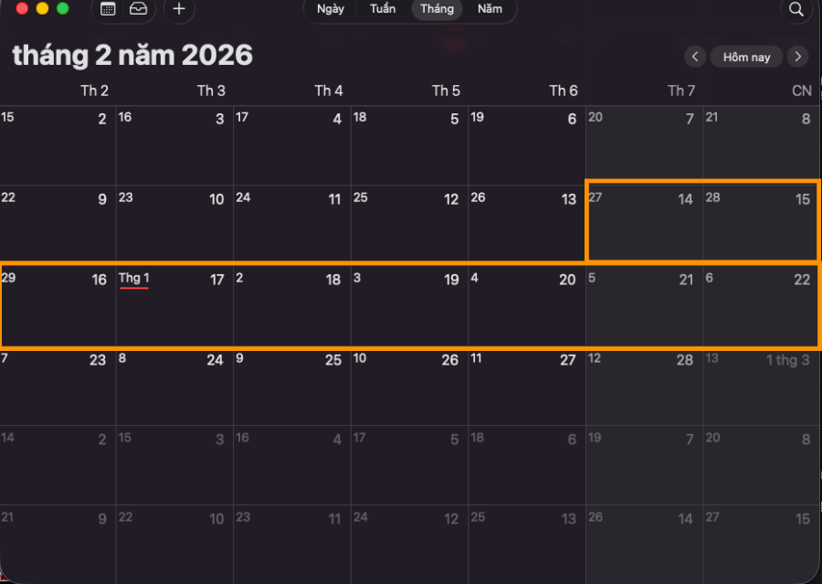 Lịch nghỉ Tết Bính Ngọ 2026 chính thức