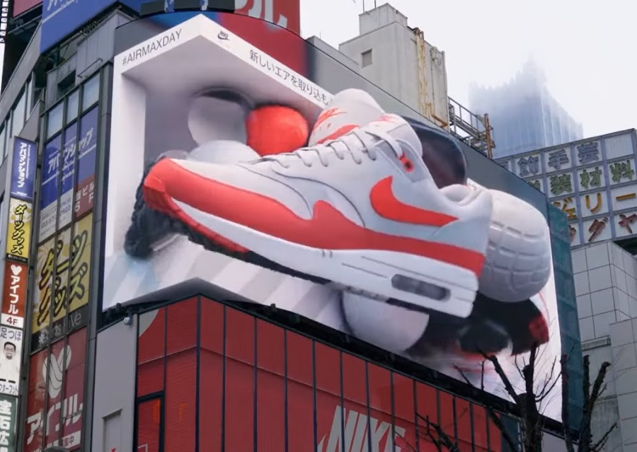 quảng cáo ngoài trời mô hình 3d