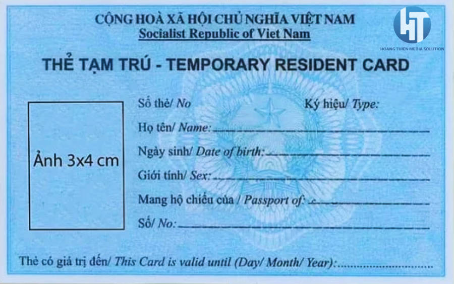 thẻ tạm trú cho người nước ngoài
