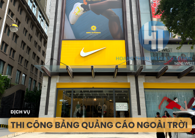 Thi công bảng quảng cáo ngoài trời